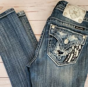 Miss Me Mid Rise skinny stretch Jeans